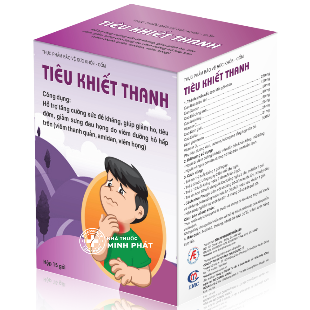 Cốm Tiêu Khiết Thanh - Hỗ trợ giảm ho, tiêu đờm